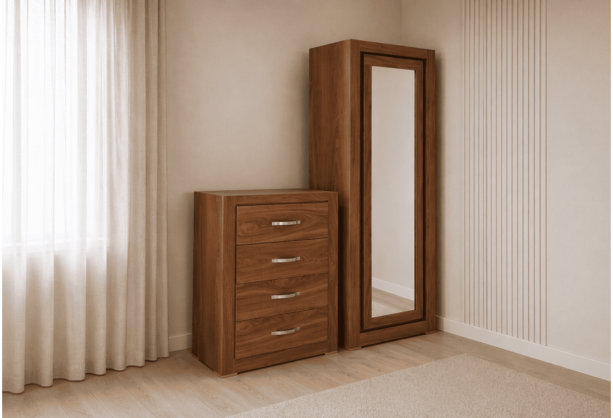 CÓMODA Y LUNA DUBAL