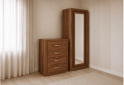 CÓMODA Y LUNA DUBAL