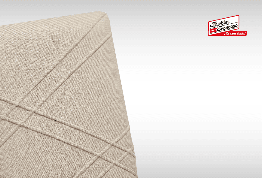 ANTECOMEDOR EMMA CON 4 SILLAS RUSSEL LATTE