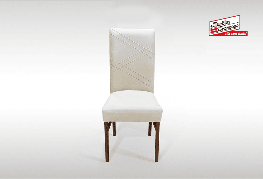 ANTECOMEDOR EMMA CON 4 SILLAS RUSSEL LATTE