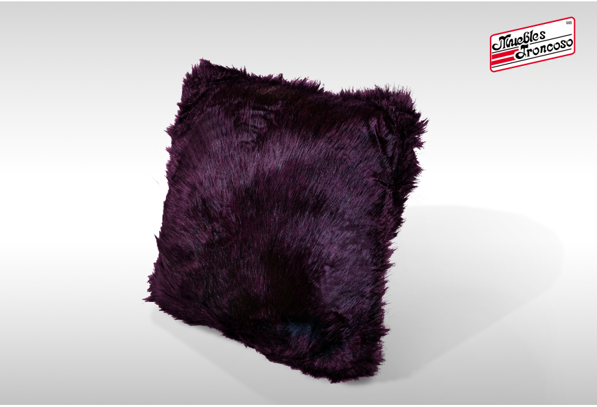 COJÍN DECORATIVO PELUCHE VARIOS COLORES