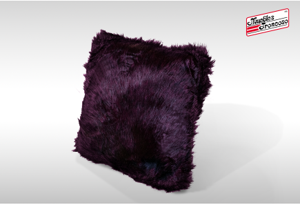 COJÍN DECORATIVO PELUCHE VARIOS COLORES