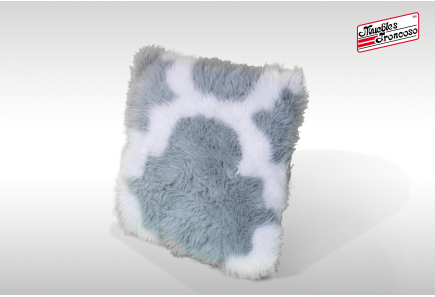 COJÍN DECORATIVO PELUCHE VARIOS COLORES