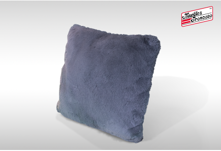 COJÍN DECORATIVO PELUCHE VARIOS COLORES