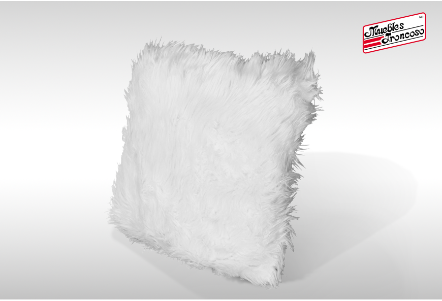 COJÍN DECORATIVO PELUCHE VARIOS COLORES