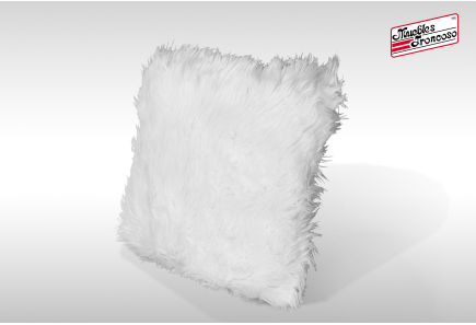 COJÍN DECORATIVO PELUCHE VARIOS COLORES