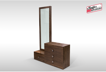 CÓMODA Y LUNA MILAN TABACO