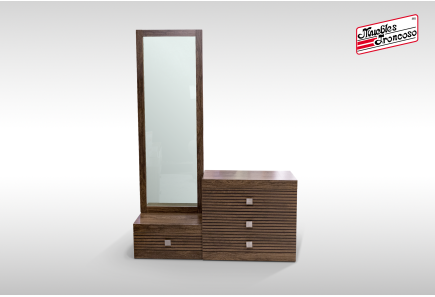 CÓMODA Y LUNA MILAN TABACO