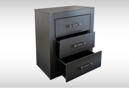 CABECERA, DOS BURÓS Y CÓMODA CON LUNA FRANCIA PLATINO