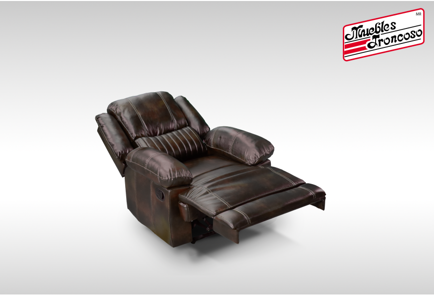 SILLÓN RECLINABLE BASA BROWN
