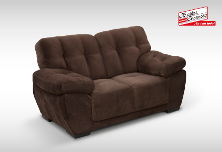 SALA DAKOTA CHAMPION CHOCOLATE SOFÁ Y LOVE SEAT