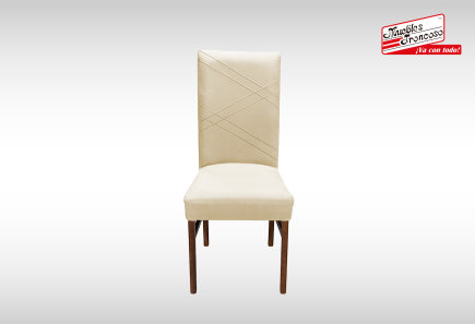 ANTECOMEDOR PEPPER RECTANGULAR CON 6 SILLAS RUSSEL ALPHA LATTE