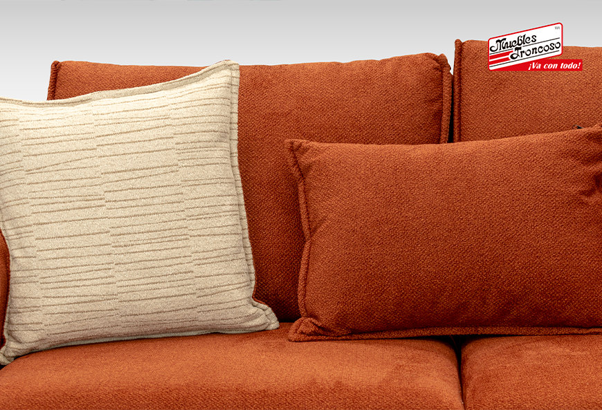 SALA MARRUECOS TERRACOTA SOFÁ Y LOVE SEAT