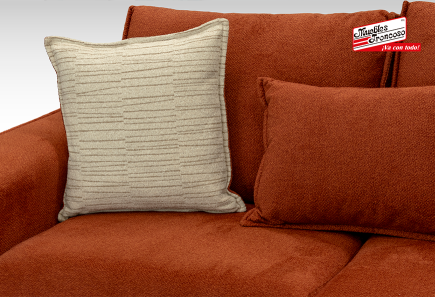 SALA MARRUECOS TERRACOTA SOFÁ Y LOVE SEAT