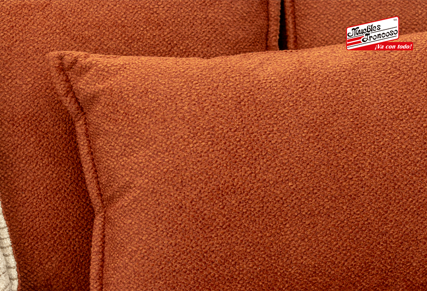 SALA MARRUECOS TERRACOTA SOFÁ Y LOVE SEAT