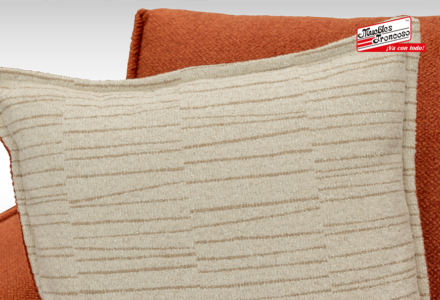 SALA MARRUECOS TERRACOTA SOFÁ Y LOVE SEAT