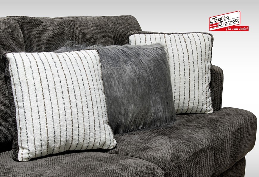 SALA GINEBRA COCOA LOVE SEAT Y SOFÁ