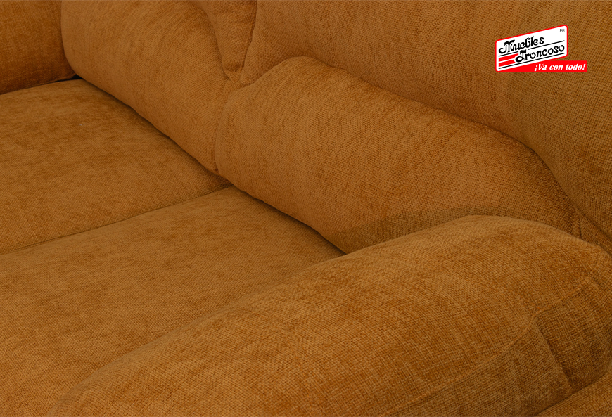 SALA ALASKA MANDARINA SOFÁ Y LOVE SEAT