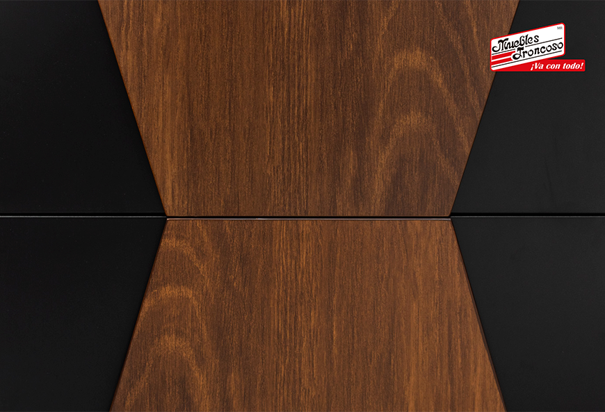 CABECERA, DOS BURÓS Y CÓMODA CON LUNA BECCA