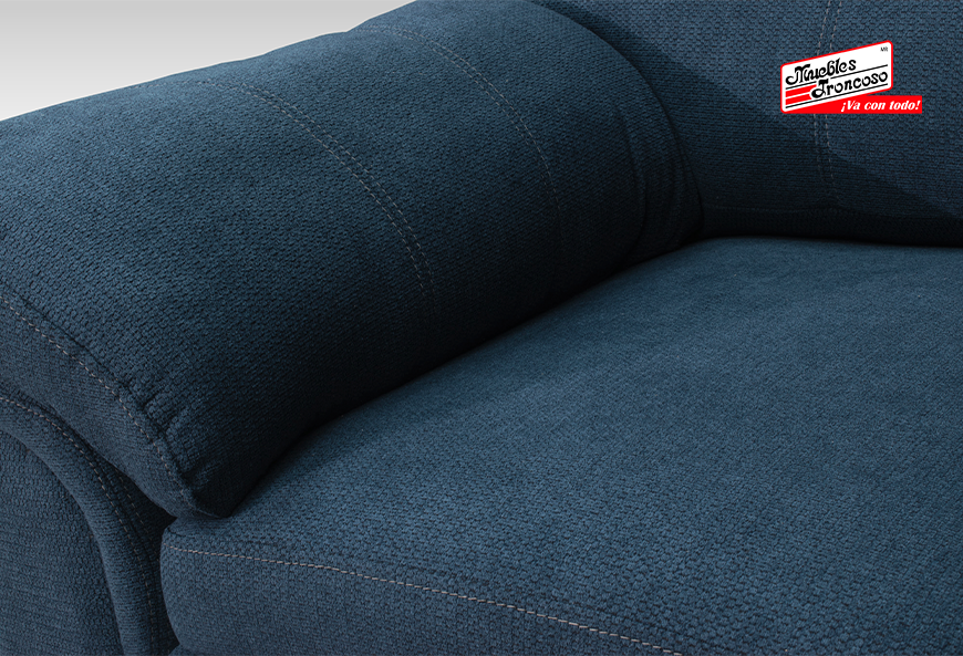 SALA ALASKA AZUL MARINO SOFÁ Y LOVE SEAT