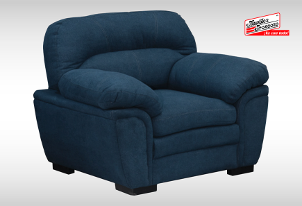 SILLÓN ALASKA AZUL MARINO