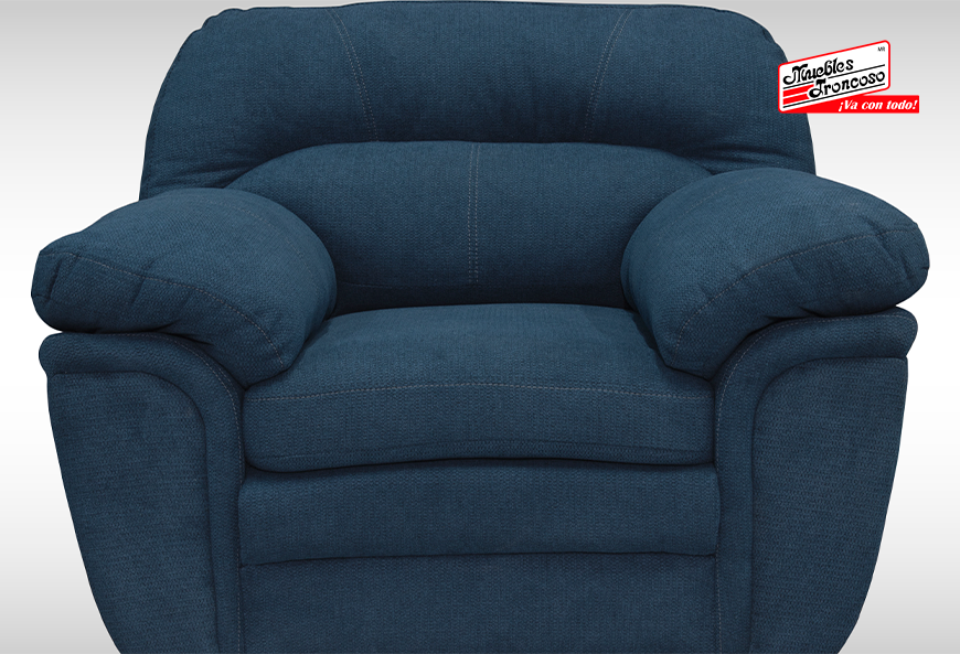SILLÓN ALASKA AZUL MARINO