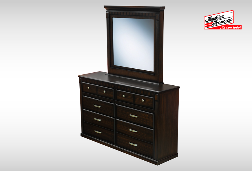 CÓMODA CON LUNA LEILA NOGAL