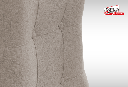 ANTECOMEDOR ENZO NOGAL CON 6 SILLAS ESPARTA MAGIT BEIGE