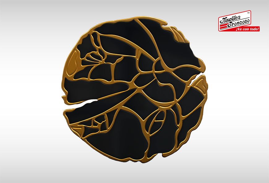 ESPEJO KINTSUGI BLACK GS-F07