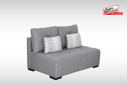 DOS LOVE SEAT LUNA ANZA GRIS