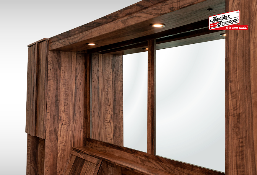 CABECERA Y DOS BURÓS FOREST K.S. ROBLE