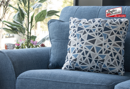 SALA IZAR ANZA ÍNDIGO SOFÁ Y LOVE SEAT