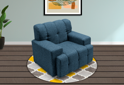 SILLÓN TAMARA AZUL