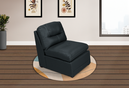 SILLÓN VERONA PIEL GRIS