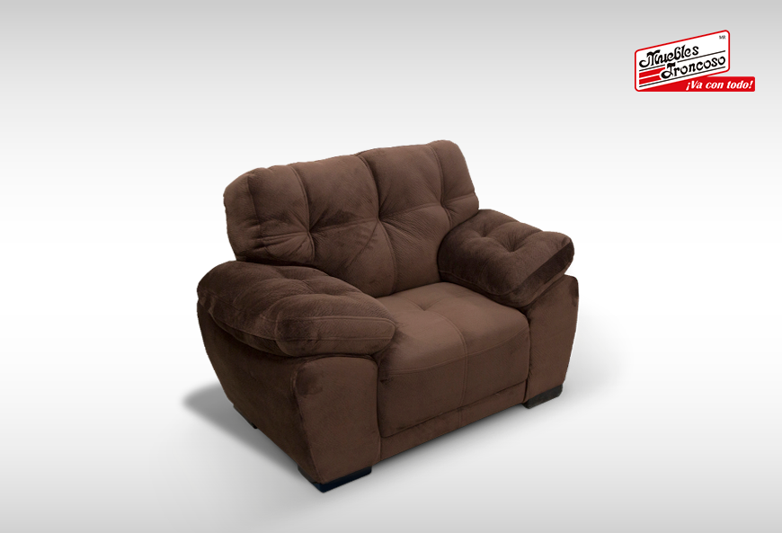 SILLÓN DAKOTA CHAMPION CHOCOLATE