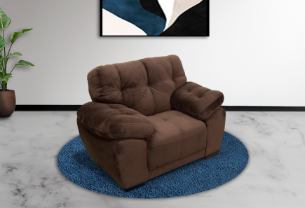 SILLÓN DAKOTA CHAMPION CHOCOLATE