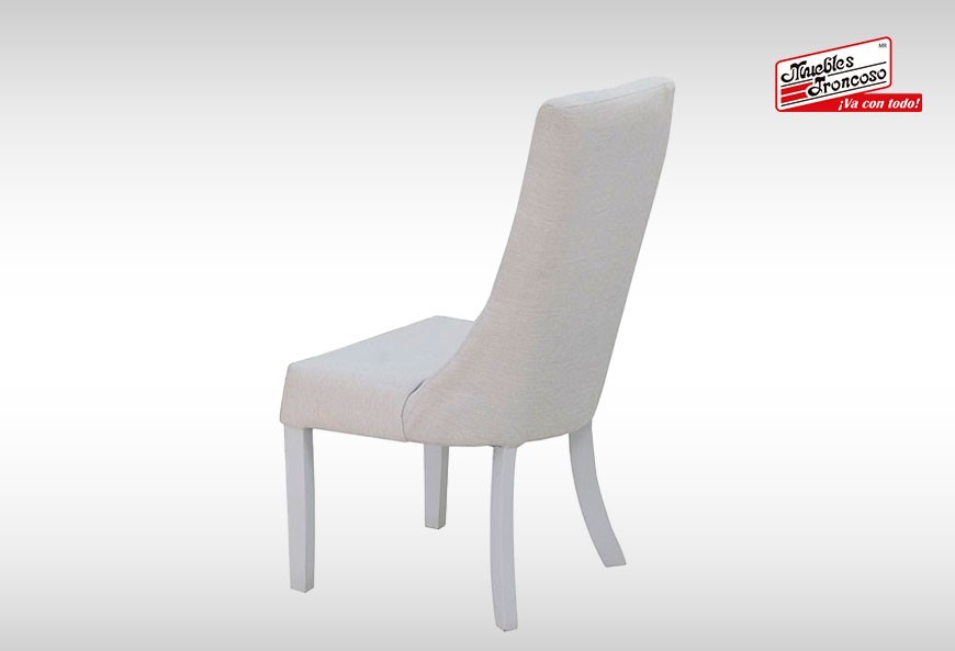 ANTECOMEDOR ONTARIO CON 6 SILLAS MÓNACO SILVER PTA / PERLA