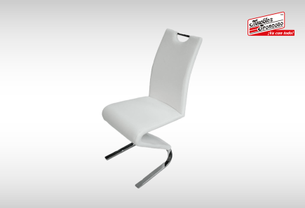 ANTECOMEDOR ONTARIO CON 6 SILLAS DC-59 BLANCA