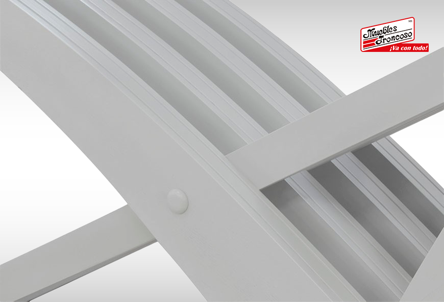 ANTECOMEDOR ONTARIO CON 6 SILLAS DC-59 BLANCA