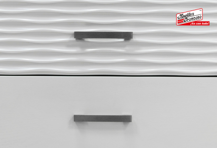 CABECERA Y DOS BURÓS LUSAIL BLANCA