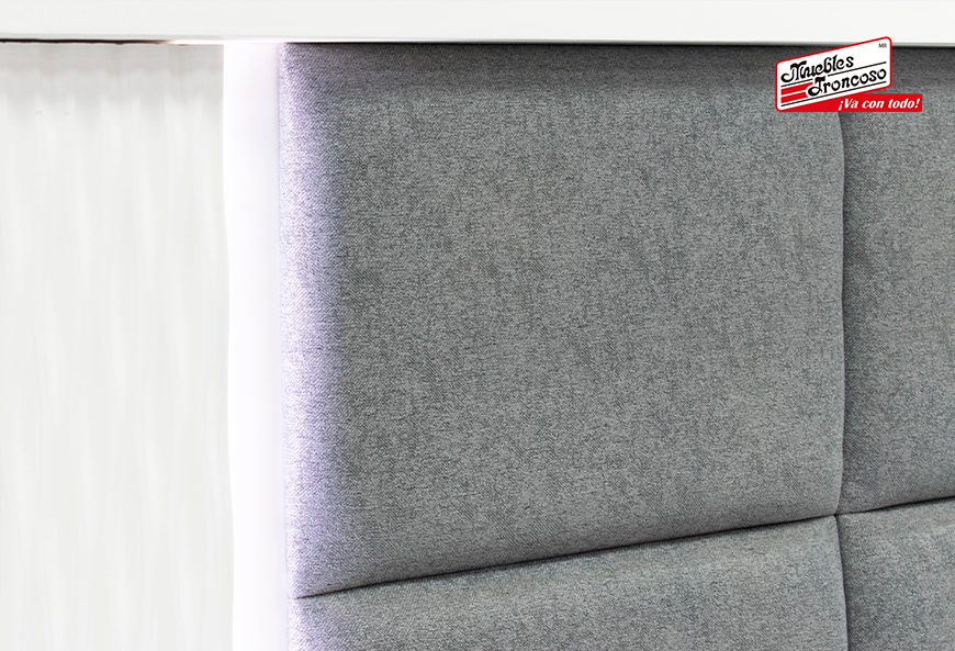 CABECERA Y DOS BURÓS LUSAIL BLANCA