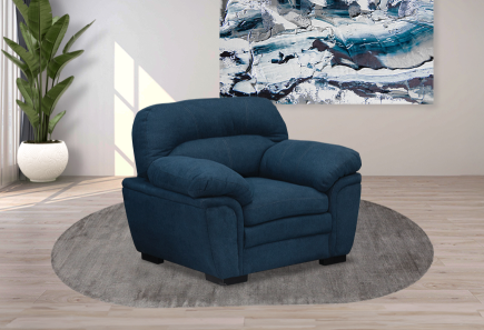 SILLÓN ALASKA AZUL MARINO