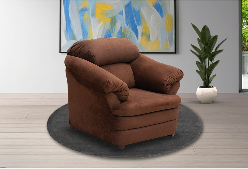 SILLÓN CÁDIZ MALI CAOBA