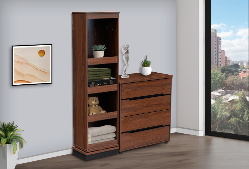 CÓMODA Y LUNA MALLORY