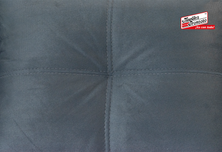 SALA ZAIRA GRIS  MODULAR CON 3 TABURETES