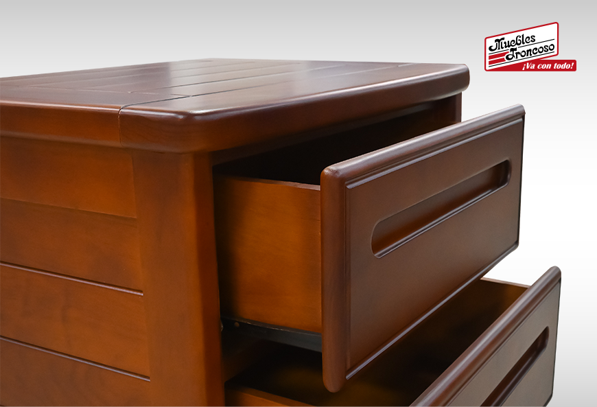 CABECERA, DOS BURÓS Y CÓMODA CON LUNA SAN DIEGO