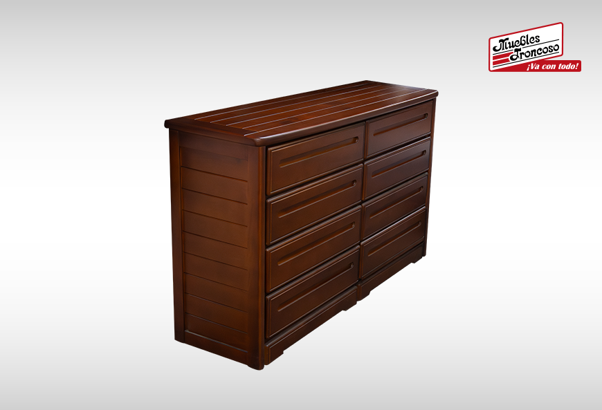 CÓMODA SAN DIEGO 8 CAJONES