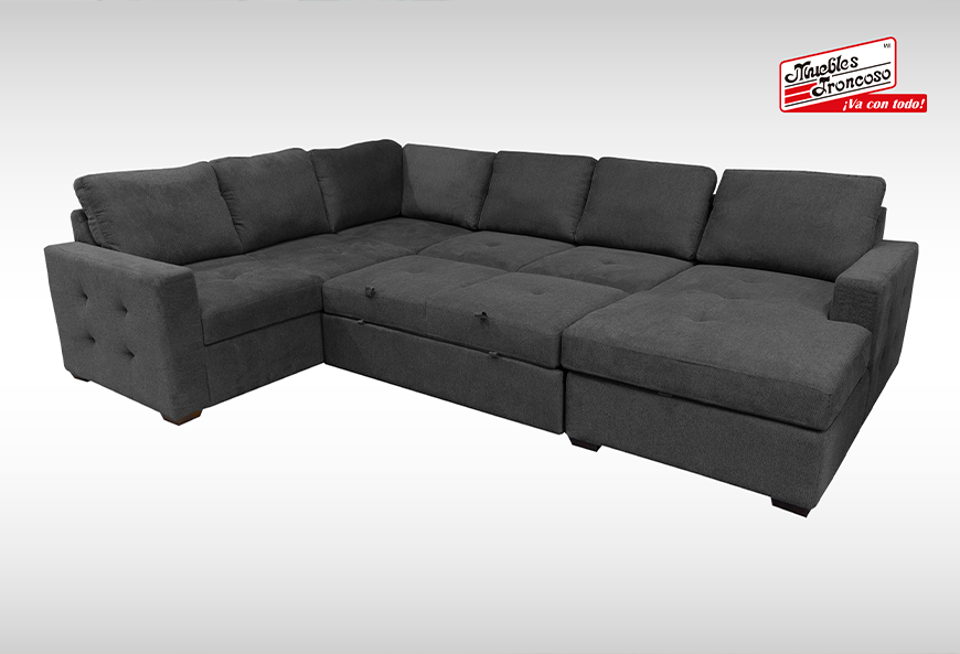 SALA ROXWELL GRIS MODULAR