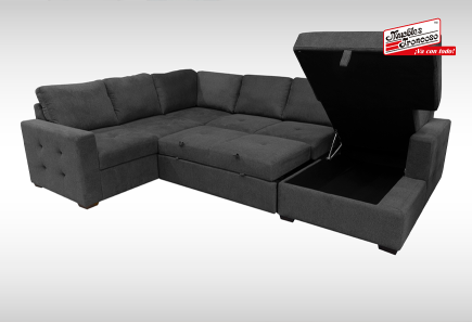 SALA ROXWELL GRIS MODULAR