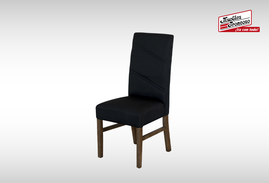 ANTECOMEDOR ALEGRA CON 4 SILLAS ROYALE NEGRO